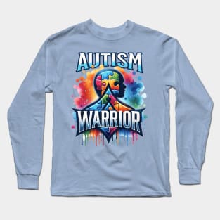 Embrace differences, spread love, support autism awareness. Long Sleeve T-Shirt